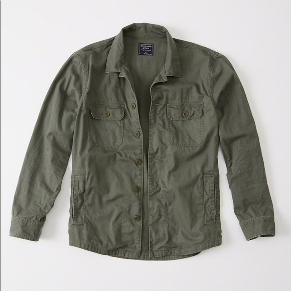 abercrombie shirt jacket